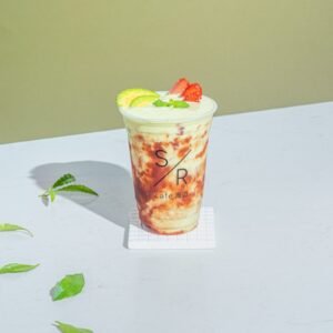 Strawberry Avocado Frap