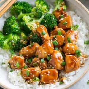 Japanese Style Teriyaki Chicken Rice